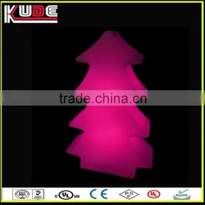 PE Plastic Waterproof Outdoor Color Changing Lighted Christmas Tree thumbnail-6