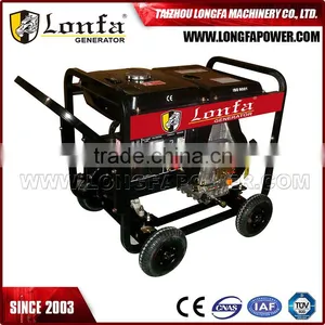 Generator 4kW Open Type Generator Diesel With Hands And Wheels thumbnail-1