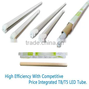 Shenzhen Factory High Efficiency T5 LED Tube Lighting 1.2m With Isolation Driver Power Supply With CE RoHS FCC thumbnail-2