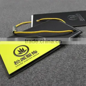 PU Coated Thick Garment Labels And Tags thumbnail-5