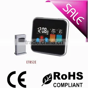 Cheap Table Digital Weather Station Clock With Colorful Display ET852E thumbnail-2