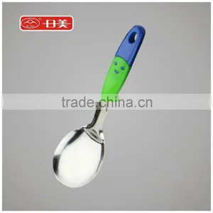 Plastic Handle Stainless Steel Rice Spoon thumbnail-1