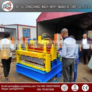 Companies Production Machine Ibr Trapezoid Roof Tiles Making Machine, Ibr Roof Sheet Roll Forming Machine thumbnail-6