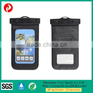 Universal Ultrapouch Waterproof Pouch With Touch Responsive Front and Back Transparent Screen Protector Windows Fits Any Phone thumbnail-1