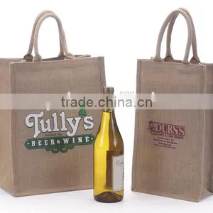 Jute Wine Cooler Bag and Pvc Wine Cooler Bag thumbnail-3