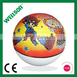 Eco-friendly Rubber Basketball thumbnail-1