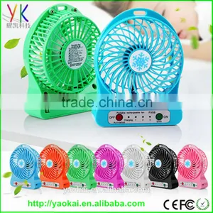 Unique New Design Portable Usb Fan Rechargeable Mini Usb Fan Led Light Usb Mini Fan With Power Bank Powerful Wind thumbnail-1