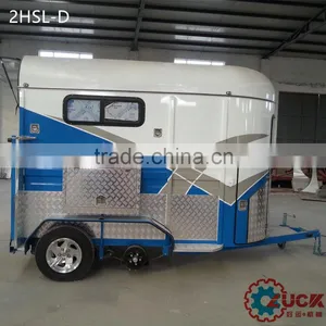 Horse Float for 2 Horses Striaight Load Hot Sale in New Zealand thumbnail-2