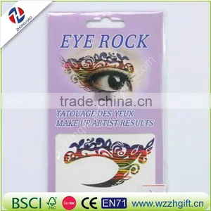 Charming Eye Art Tattoo Temporary Stickers Eye Liner DIY Decorations 6 Designs Chosen thumbnail-6