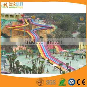 France Best Water Theme Castle Equipment With Adult Slide thumbnail-1