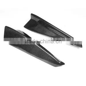 JC Sportline Car Carbon Fiber Auto Rear Splitter Apron Flps for Jaguar XE 2015 2016 thumbnail-4