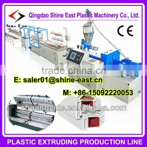 PVC Window Frame Machine / Wood Plastic Composite Profile Machine / Making Equipment thumbnail-1