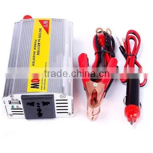 DC 12V to AC 220V Auto Car Power Converter Inverter Adapter Charger With USB Charge 300W thumbnail-1