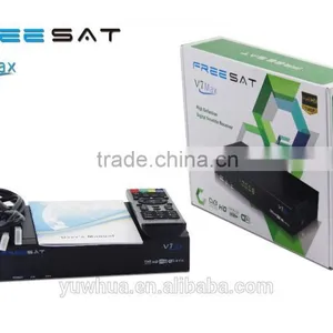 Android Satellite Receiver Android Dvb s2 Freesat V7 Max Indian Channels Set Top Box With hd Output thumbnail-1