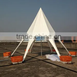 Star Tent, Star Tent Canopy, White Star Tent thumbnail-1