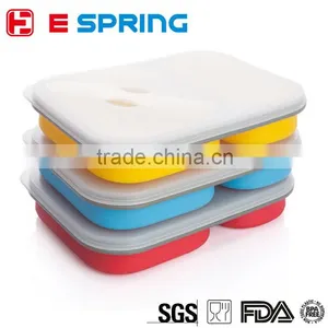 Microwaveable Tableware Bento Lancheira Dinnerware Set Lunch Box for Kids thumbnail-1