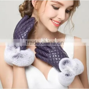 Faux Fur Women Gloves Various Colors Fur Women Gloves thumbnail-2