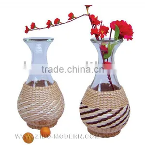 Grass Weaved Vase thumbnail-1