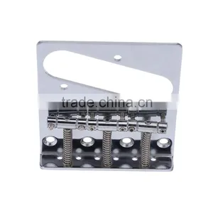 Electric Guitar Bridge With 3 Compensated Saddles thumbnail-2