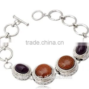 Daihe Natural Colorful Gemstone Bracelet in 2016 thumbnail-2