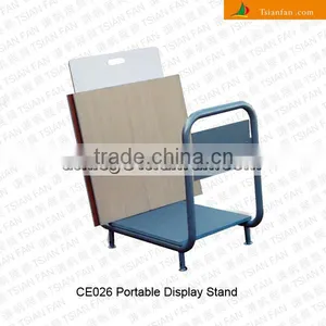 Four-footed Space Saving Tile Display Rack/remoavble Ceramic Tile Samples Display Stand -CE026 thumbnail-1