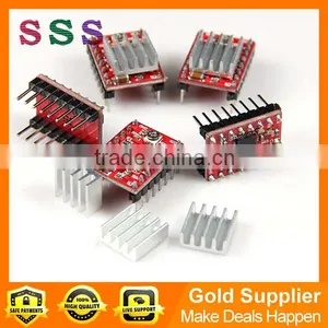 3D Printer Reprap Stepper A4988 Driver Module With Pitch and Heatsink thumbnail-1