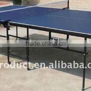 Factory Price 16mm MDF Indoor Table Tennis Table Folding up Table Tennis Table With Wheels thumbnail-5