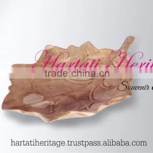 Teak Wood Unique Assorted Bowls Home Decoration thumbnail-1