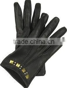 Leather Fashion Gloves thumbnail-1