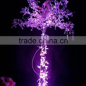 LED Lighting Crystal Wish Trees for Wedding Evening Decoration thumbnail-4