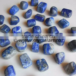 Lapis-Lazuli Low Geaded Tumbled Pebbles Stone thumbnail-1