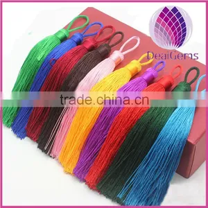 High Quality 2014 Graduation Colored Silk Decoration Tassels for Jewelry thumbnail-1