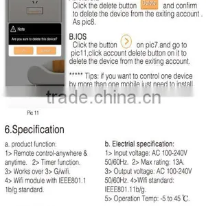 Smart Infinite Distance Control New British Standard Plug Wall Mounting Wifi Socket thumbnail-5