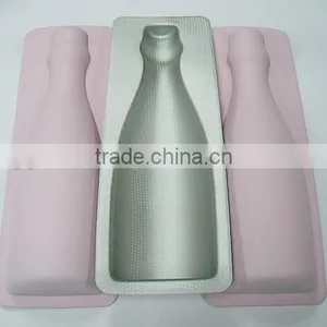 GC---EVA Leather Bottle Champagne Bag /case/package thumbnail-1