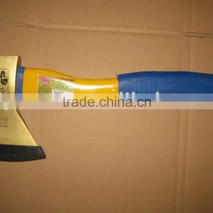 AXE With Fiberglass Handle,golden Finish thumbnail-1