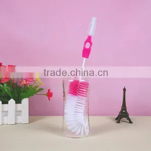 China Cheap Imports Yiwu Plastic Small Baby Bottle Washer Cleaning Brushes thumbnail-2