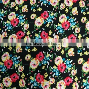 Professinal Custom Rayon Printed Dress Fabric Wholesale thumbnail-1