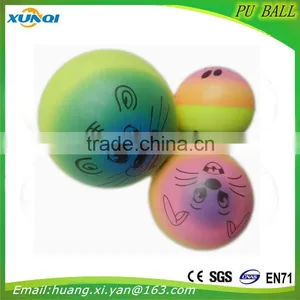 Color Animal PU Foam Ball High Quality Children Toy Balls Soft Anti Stress Ball thumbnail-4