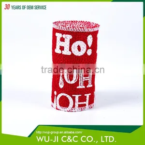 High Quality Natural Jute Ribbon Burlap Ribbon Roll thumbnail-5