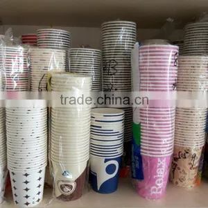 4 Color Print Cute Design Disposable Paper Cups With Factory Price thumbnail-1