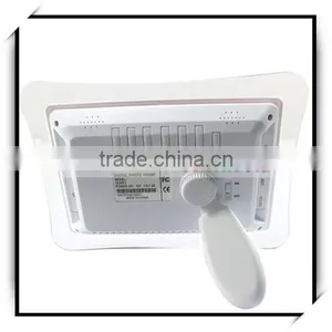 China High Quality Wide Figure Screen Butterfly Shaped 7 Inch Digital Photo Frame White thumbnail-3