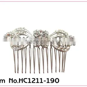 Hot Sale!!! Vintage Wedding Hair Combs Metal Hair Side Combs thumbnail-1