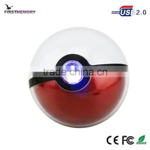 Packing Box Mobile Game Cosplay Pokemon Go Poke Ball2 12000mAh LED Quick Charge Power Bank thumbnail-1