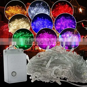 Good Quality 100m 100 Bulbs LED String Light for Christmas With Connector/Christmas LED Light thumbnail-1