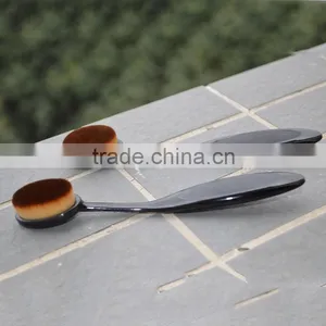 2016 Makeup Brush Blush Brush Plastic Oval Makeup Brush Synthetic Makeup Brushes Brushes Makeup Nylon thumbnail-1