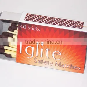 Indian High Quality Wooden Matches With Imported Splints thumbnail-1