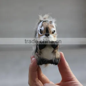 6 Inch Plastic Toy Squirrel thumbnail-3