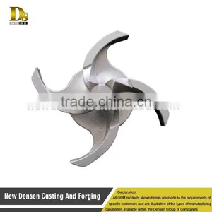 OEM Chinese Popular Custom Metal Steel Casting Pump Impeller thumbnail-2