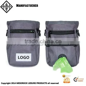 Dog Treat Pouch for Training, Carries Treats and Toys, Poop Bag Dispenser, Includes 1 Roll of Pet Waste Bags, Adjustable Waist thumbnail-1