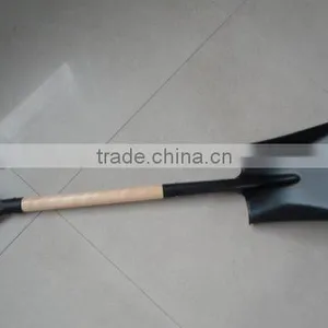 S519 Square Mouth Shovel With Handle thumbnail-1